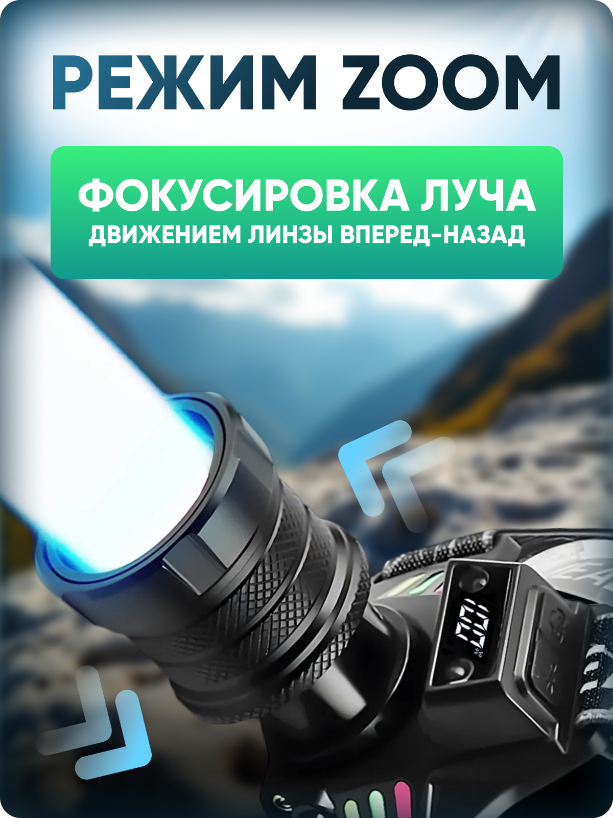 Налобный БлинДаГриф фонарь - фото 1