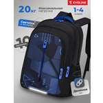 Ранец Evoline EVO-1020-bluegeom-41