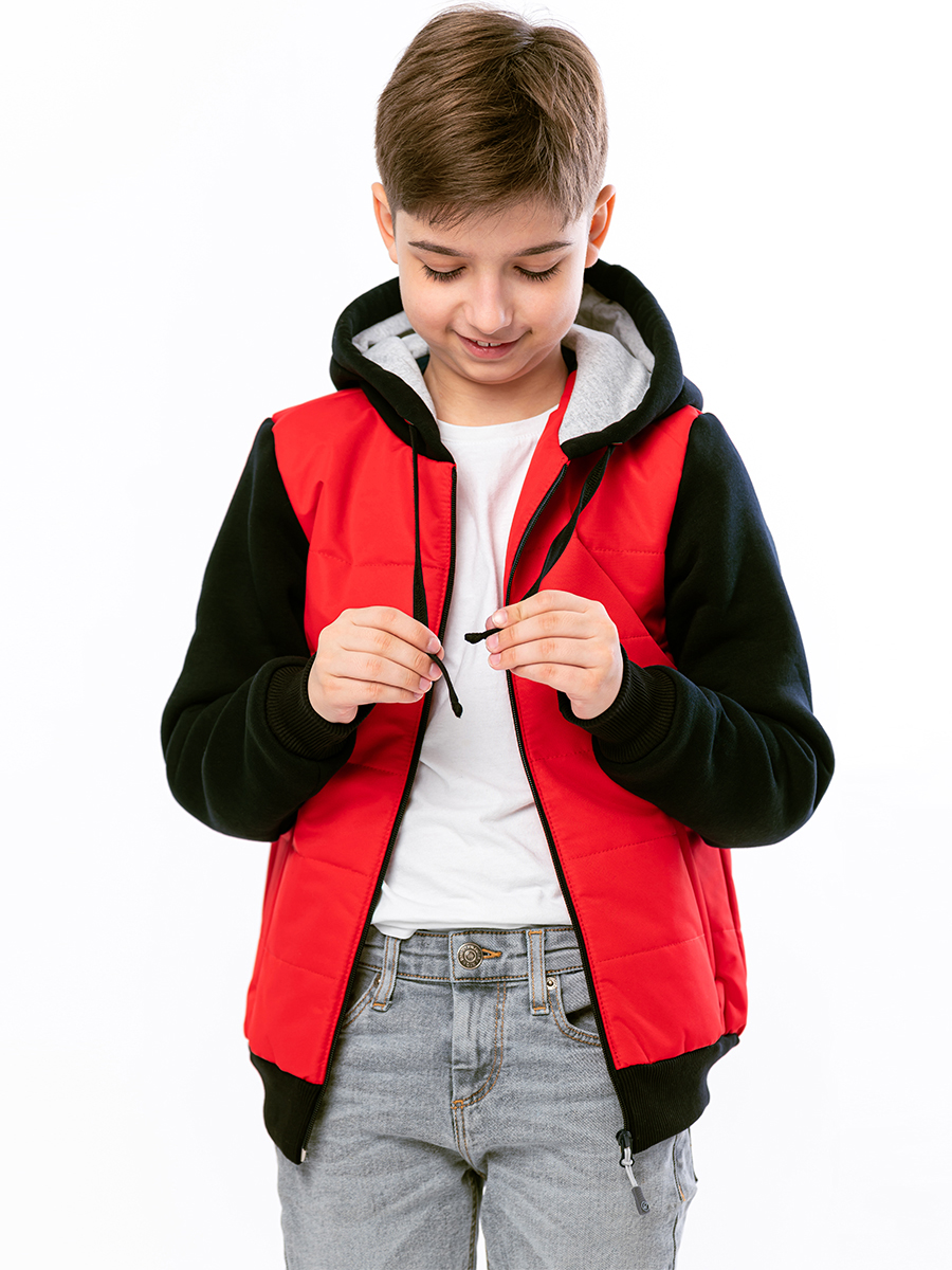 Куртка RODOS М-222_Детская(М)/красный_черный - фото 5