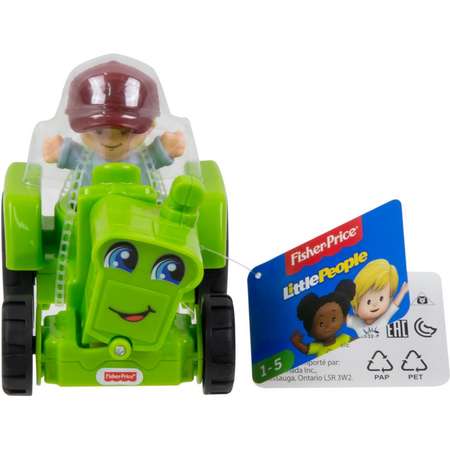 Трактор Fisher Price с фигуркой