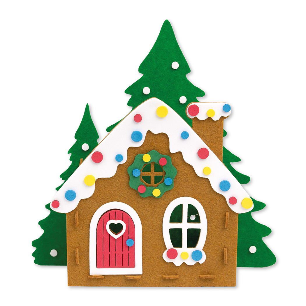 Набор для творчества Santa Lucia сборка Светильник Пряничный домик - фото 1