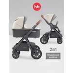Коляска 2в1 Happy Baby MOMMER PRO бежевый