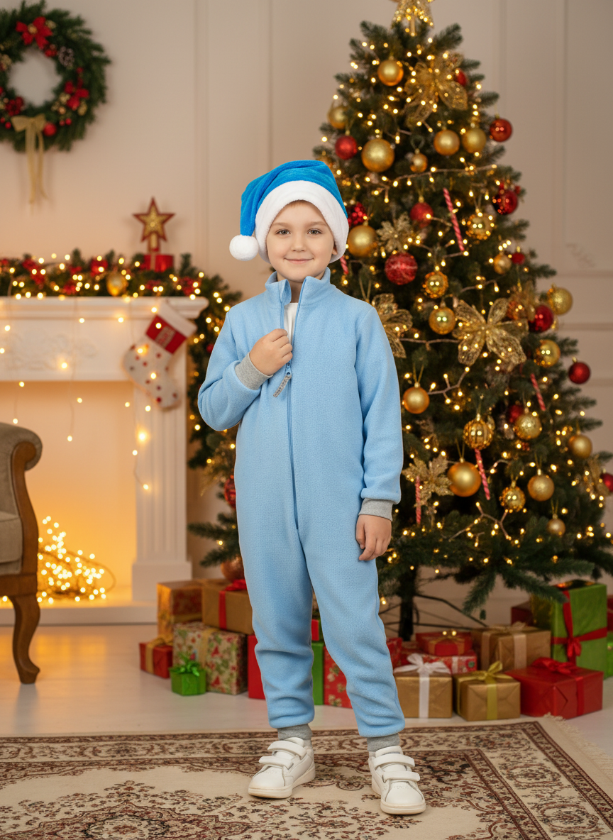 Комбинезон Утенок 279г(ш)) голубой - фото 3