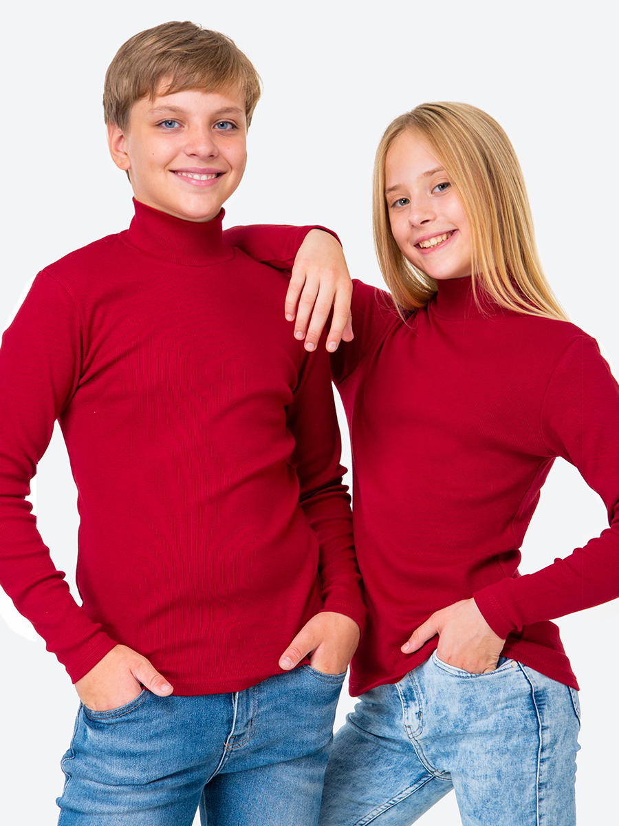 Водолазка HappyFox HF5504т.бордовый - фото 8