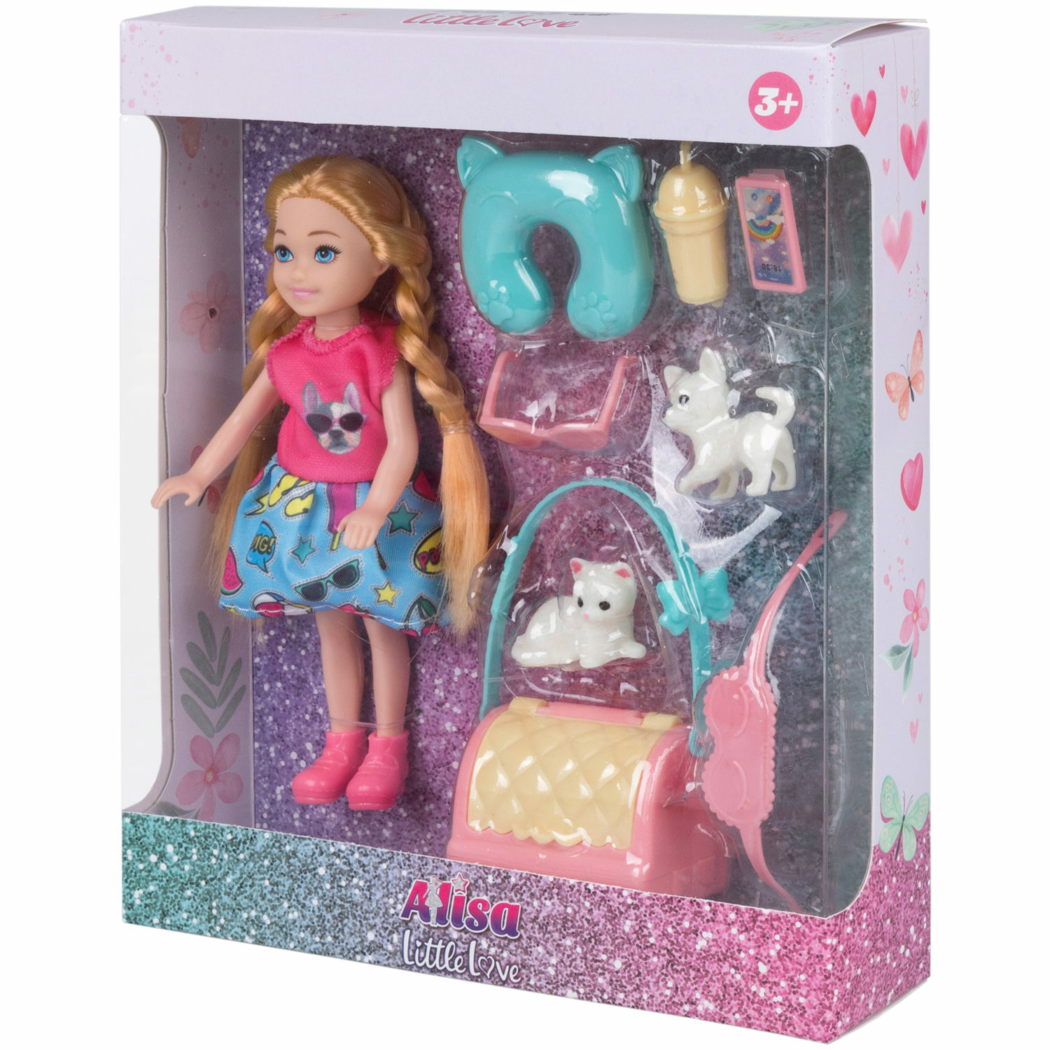 Кукла мини 1TOY Alisa Little Love Т24391 - фото 7