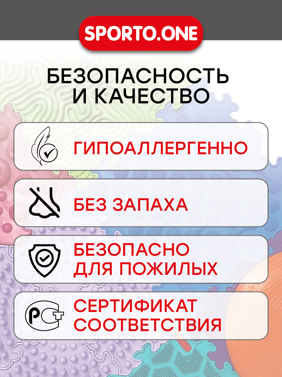 Коврик-пазл SPORTO.ONE Физкульт - фото 15