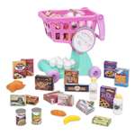 Игровой набор PlayCircle тележки и корзинки, продукты