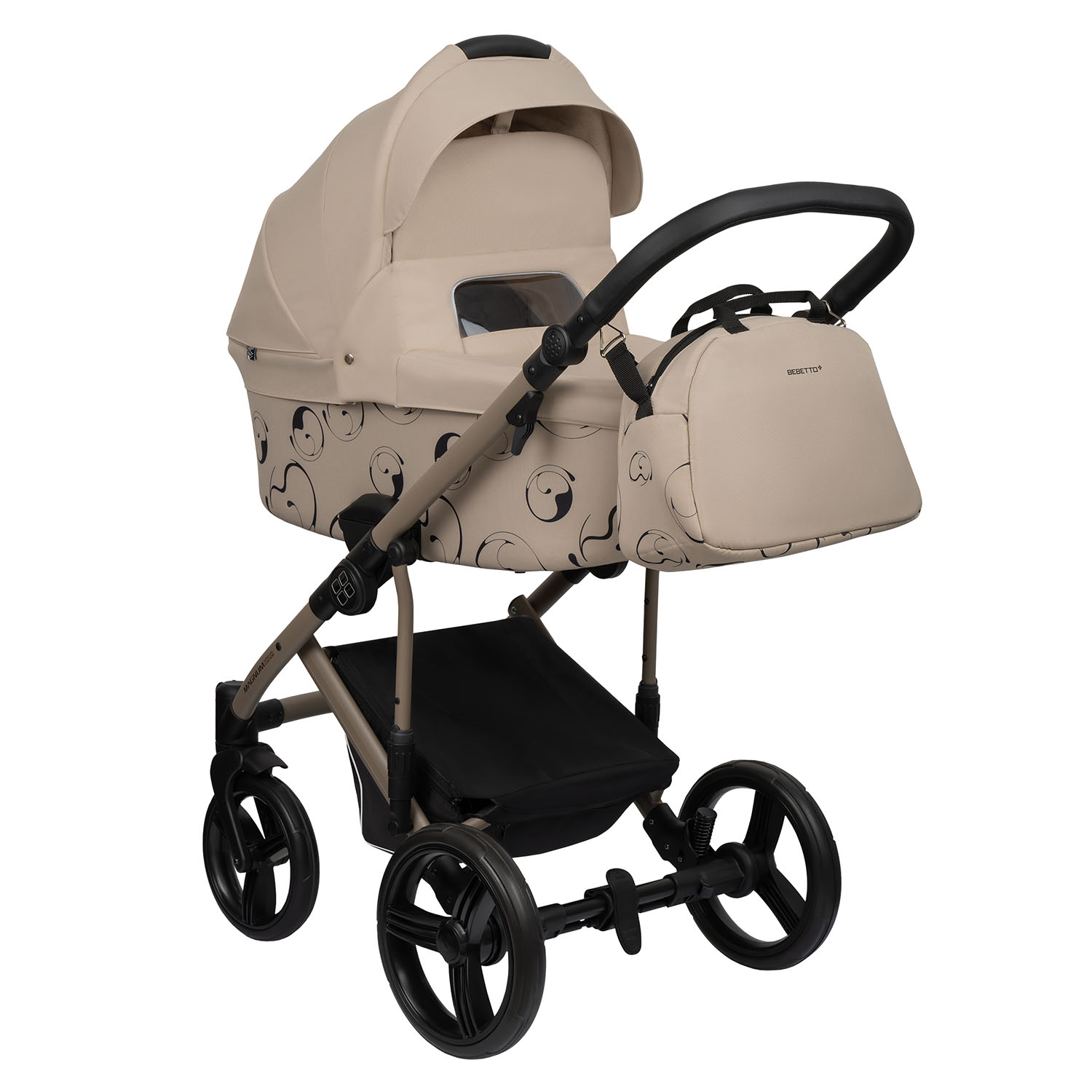 Коляска 2в1 Bebetto Magnum Light SE бежевый - фото 2