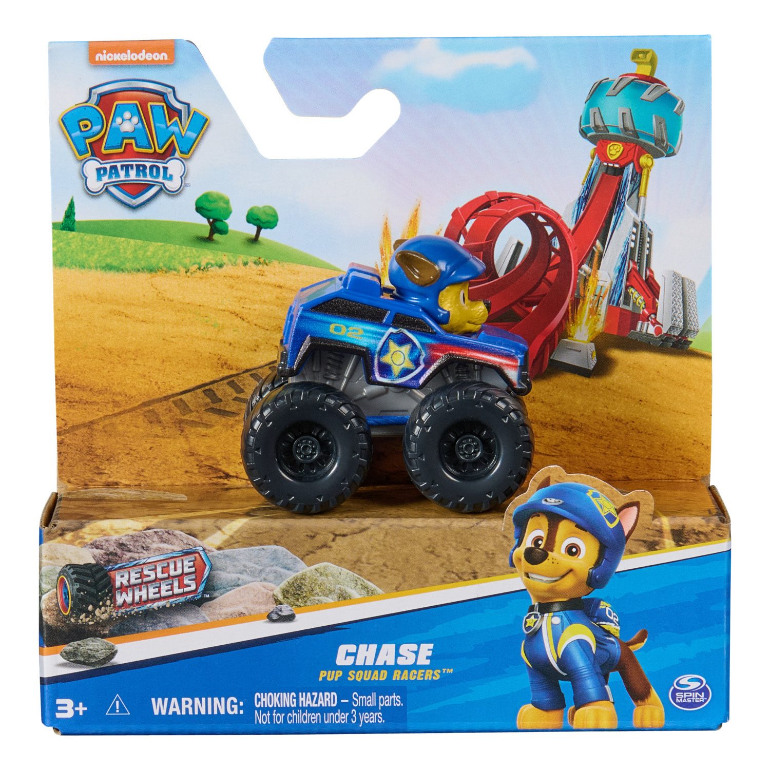Машинка Paw Patrol с фигуркой героя 6см 43684 - фото 3