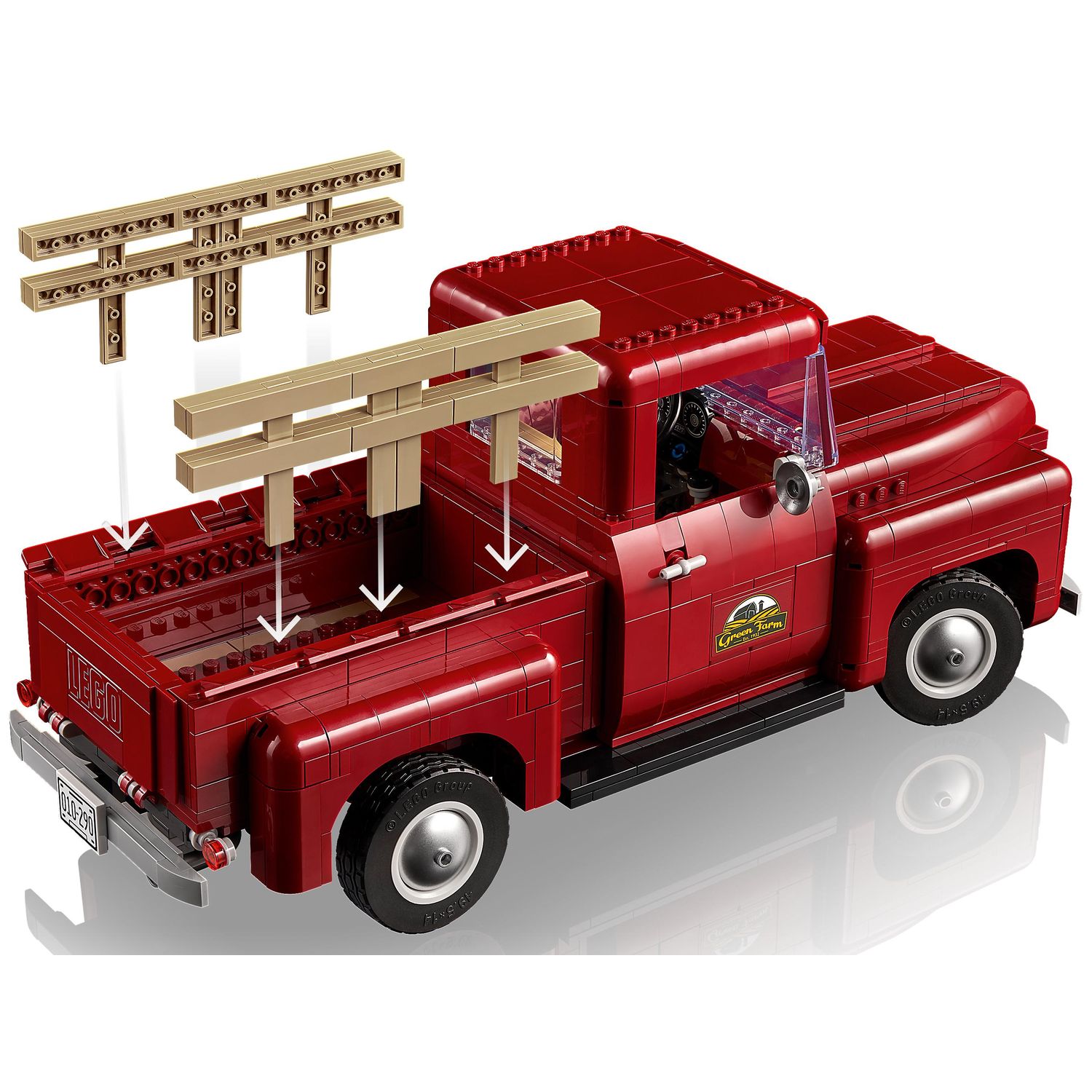 Конструктор LEGO Icons Грузовик-пикап блочный - фото 8