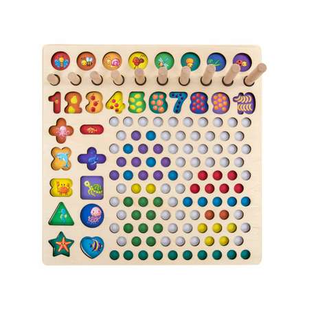 Игрушка Brauberg сортер Мозаика Монтессори