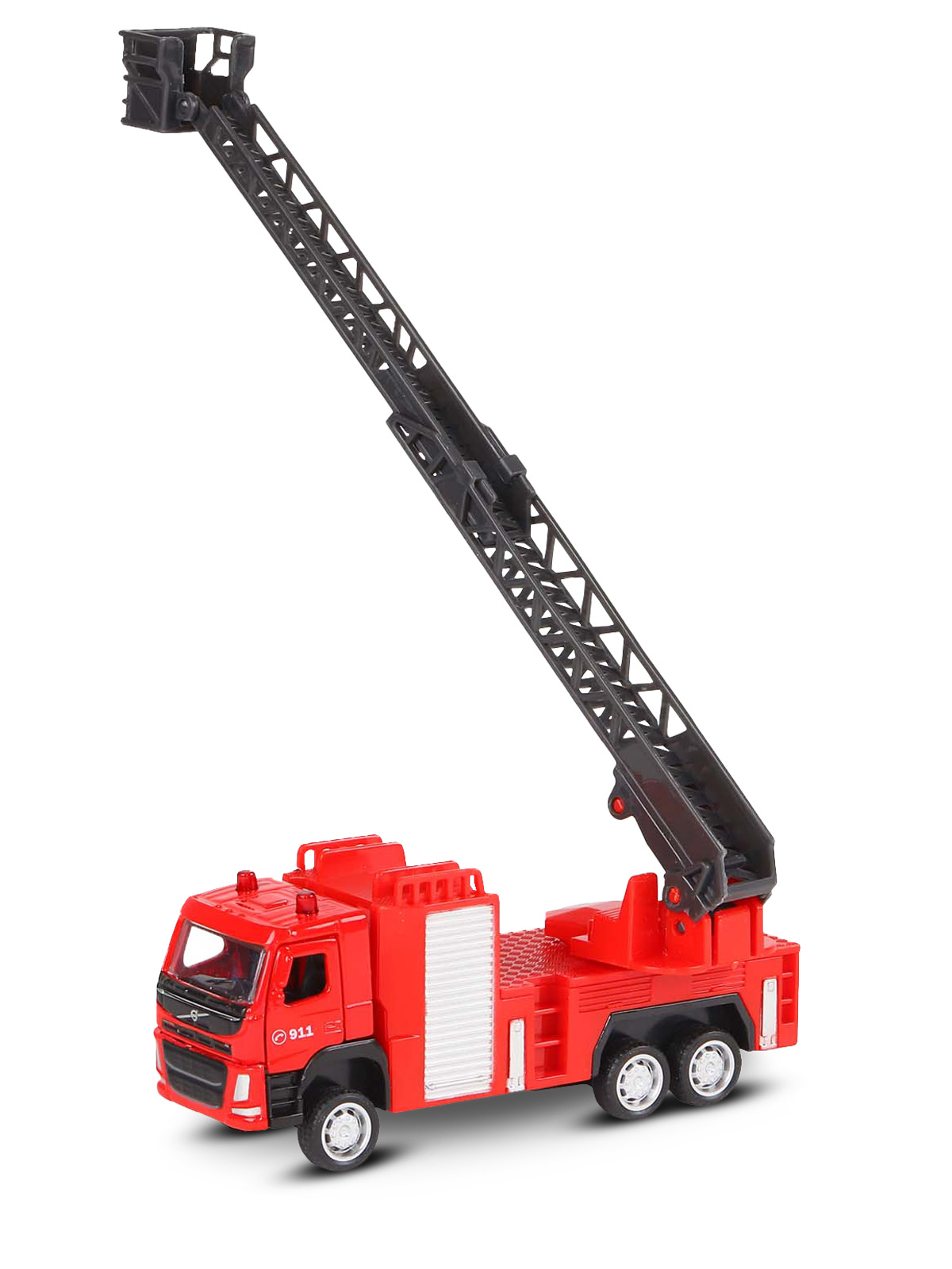 Пожарная машина АВТОпанорама Volvo FM Пожарная служба 1:72 JB1251450 - фото 16