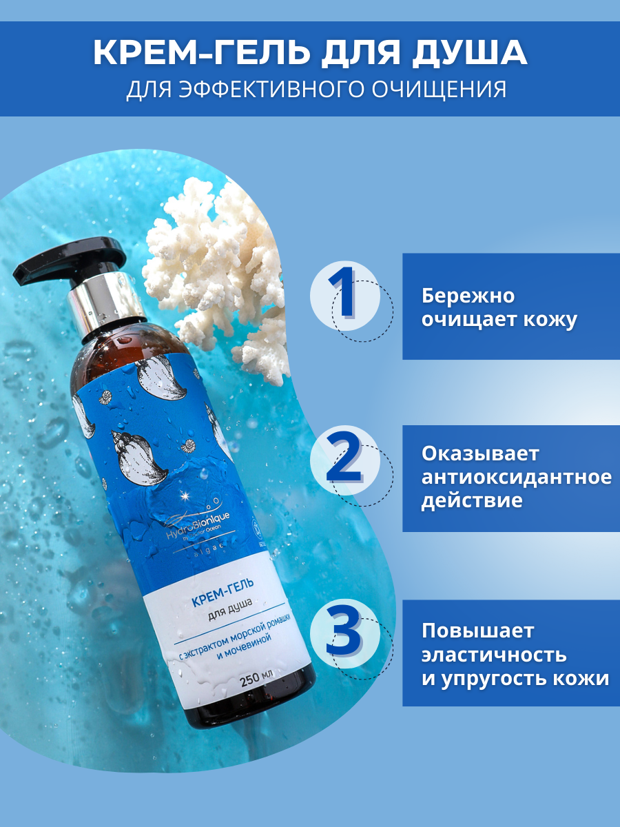 Гель-крем HydroBionique by Doctor Ocean Doctor Ocean 250 мл - фото 2