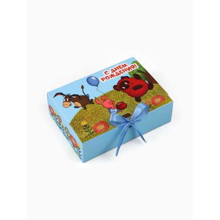 Коробка подарочная Союзмультфильм С Днём рождения! 16,5 х 12 х 5 см
