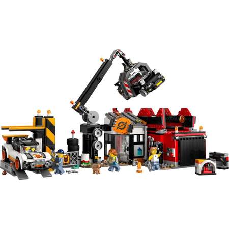 Конструктор LEGO City Свалка с машинами блочный