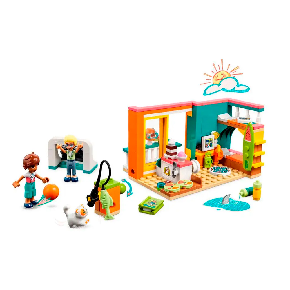 Конструктор LEGO Friends Комната Лео 203 дет. - фото 7