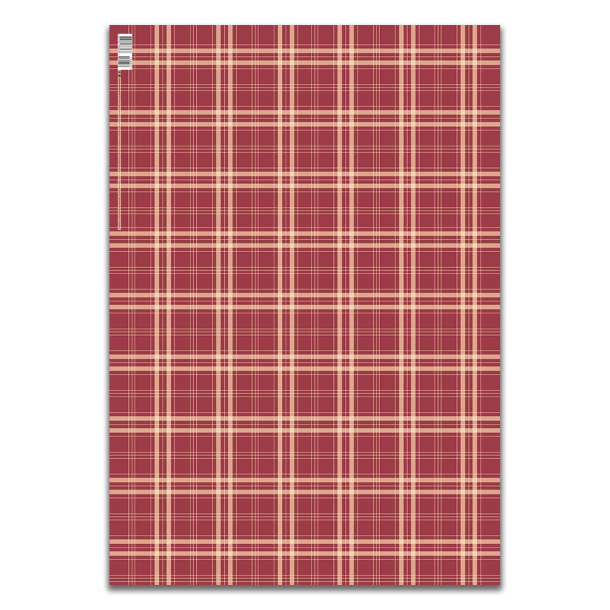 Упаковочная бумага Даринчи № 70 Шотландка 6 листов - фото 1