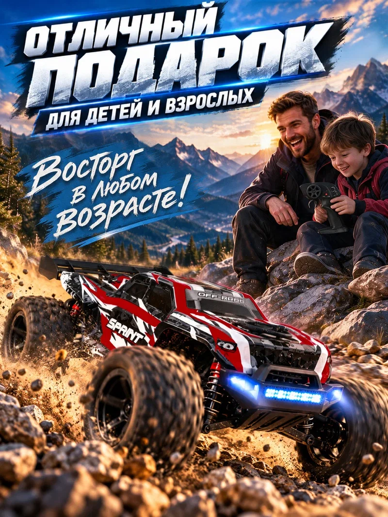 Внедорожник РУ AUTODRIVE Джип 1:18 - фото 10