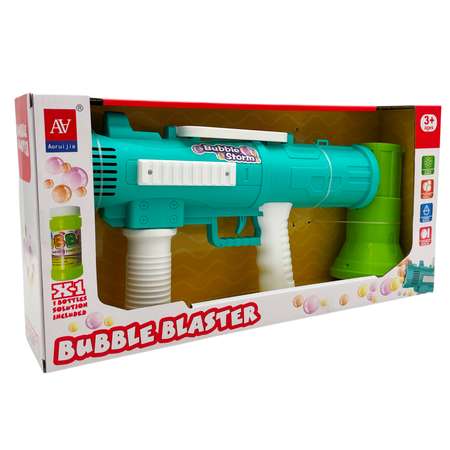 Пистолет для выдувания Zhorya Бластер Bubble Blaster