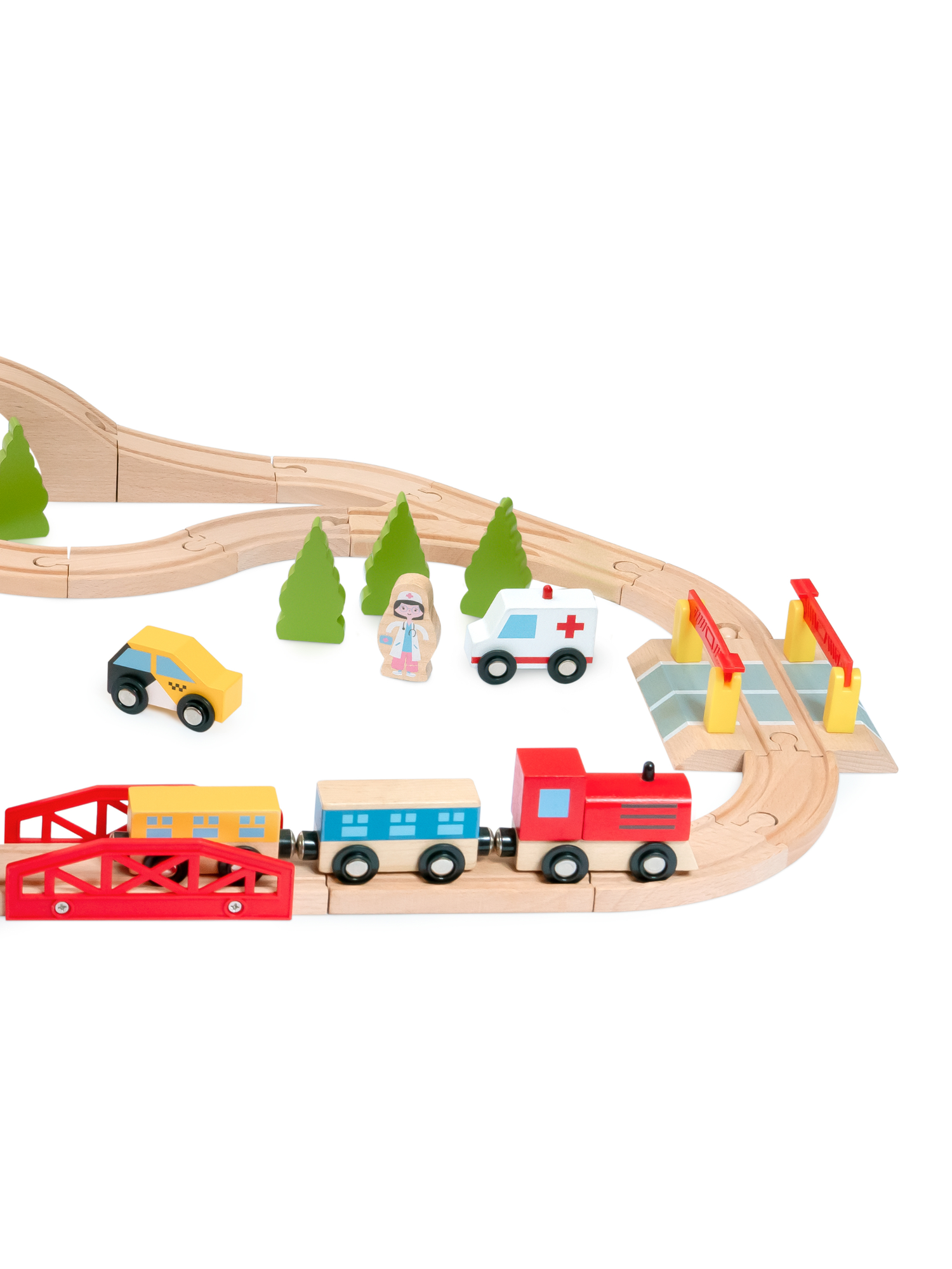 Развивающая железная дорога Junion 75 см 904304.PH05Y032-2 - фото 7