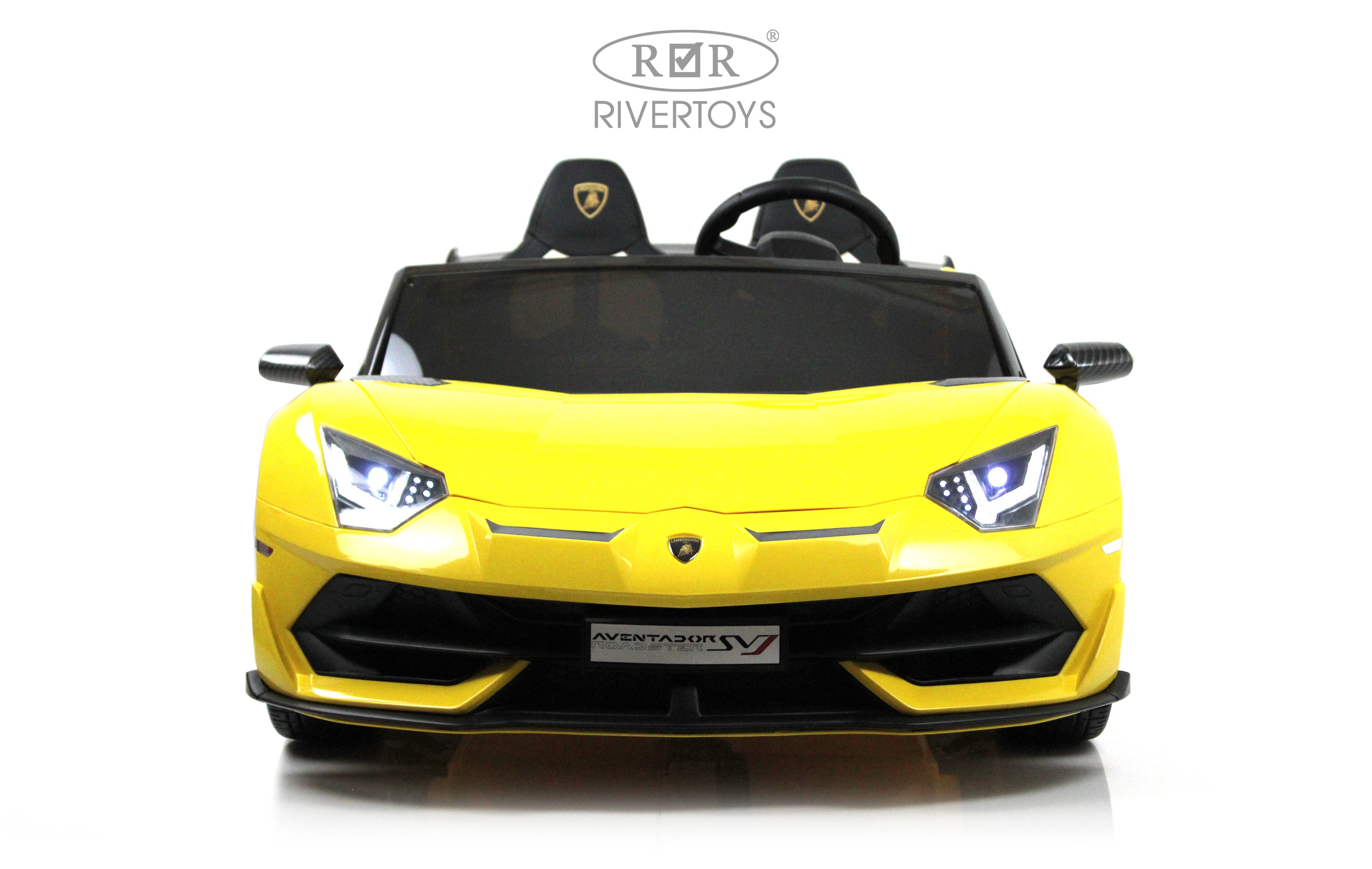 Электромобиль RIVERTOYS A111MP-YELLOW С пультом ДУ - фото 33