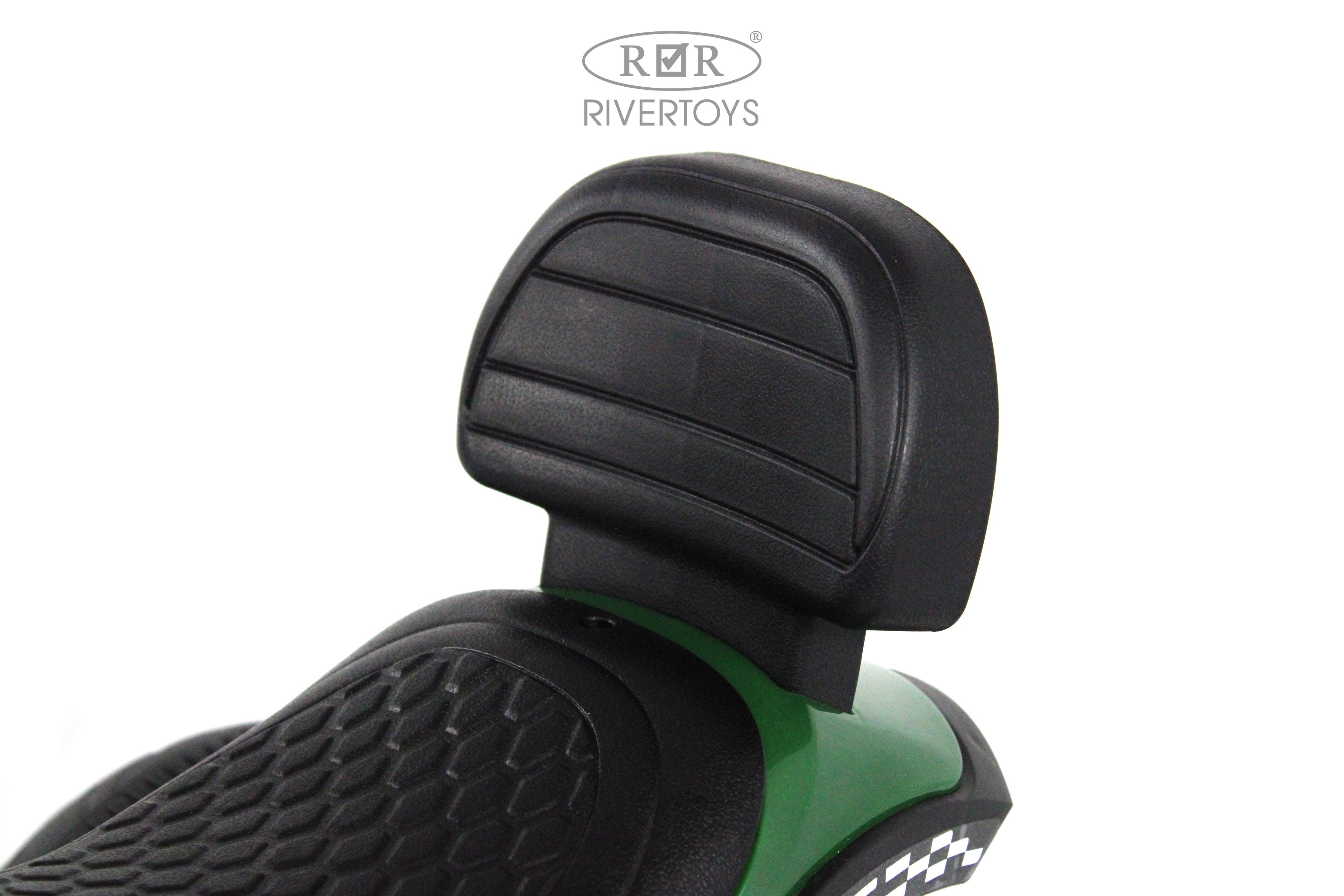 Электромобиль RIVERTOYS G500GG-GREEN - фото 4