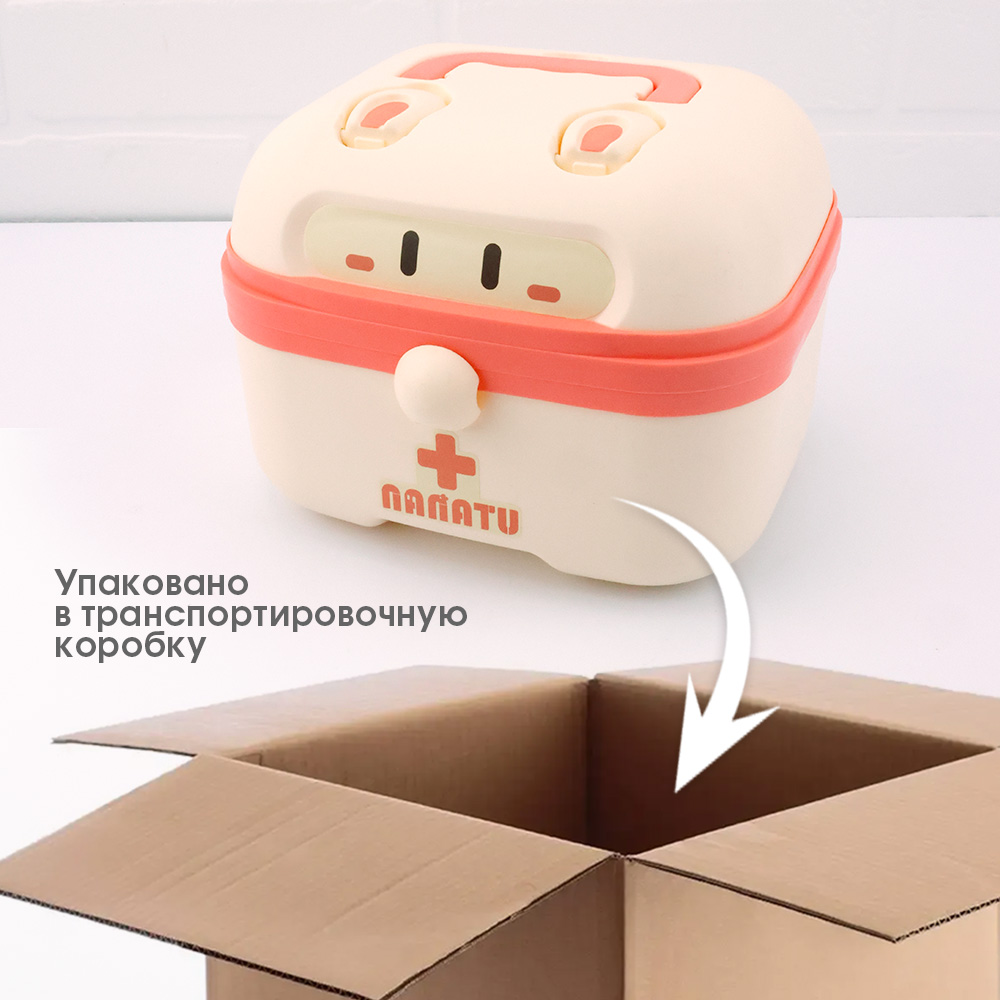 Игрушка TIPTOPOLIS Доктор Набор розовый 13 предм. - фото 7