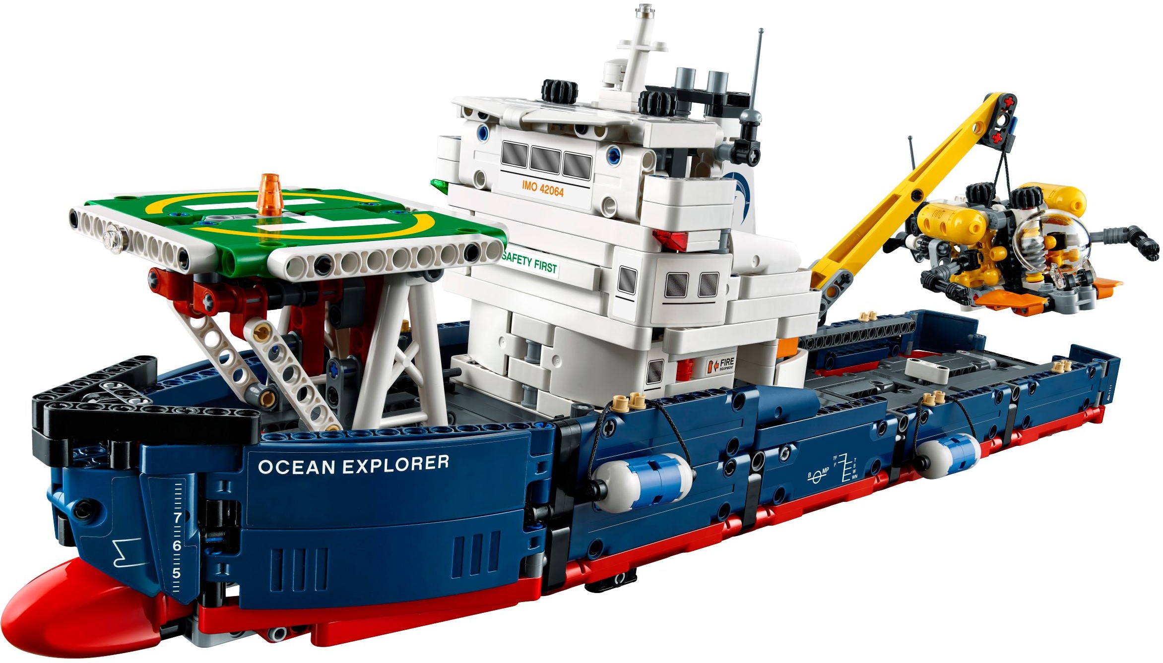 Конструктор LEGO Technic 42064 1327 дет. - фото 2