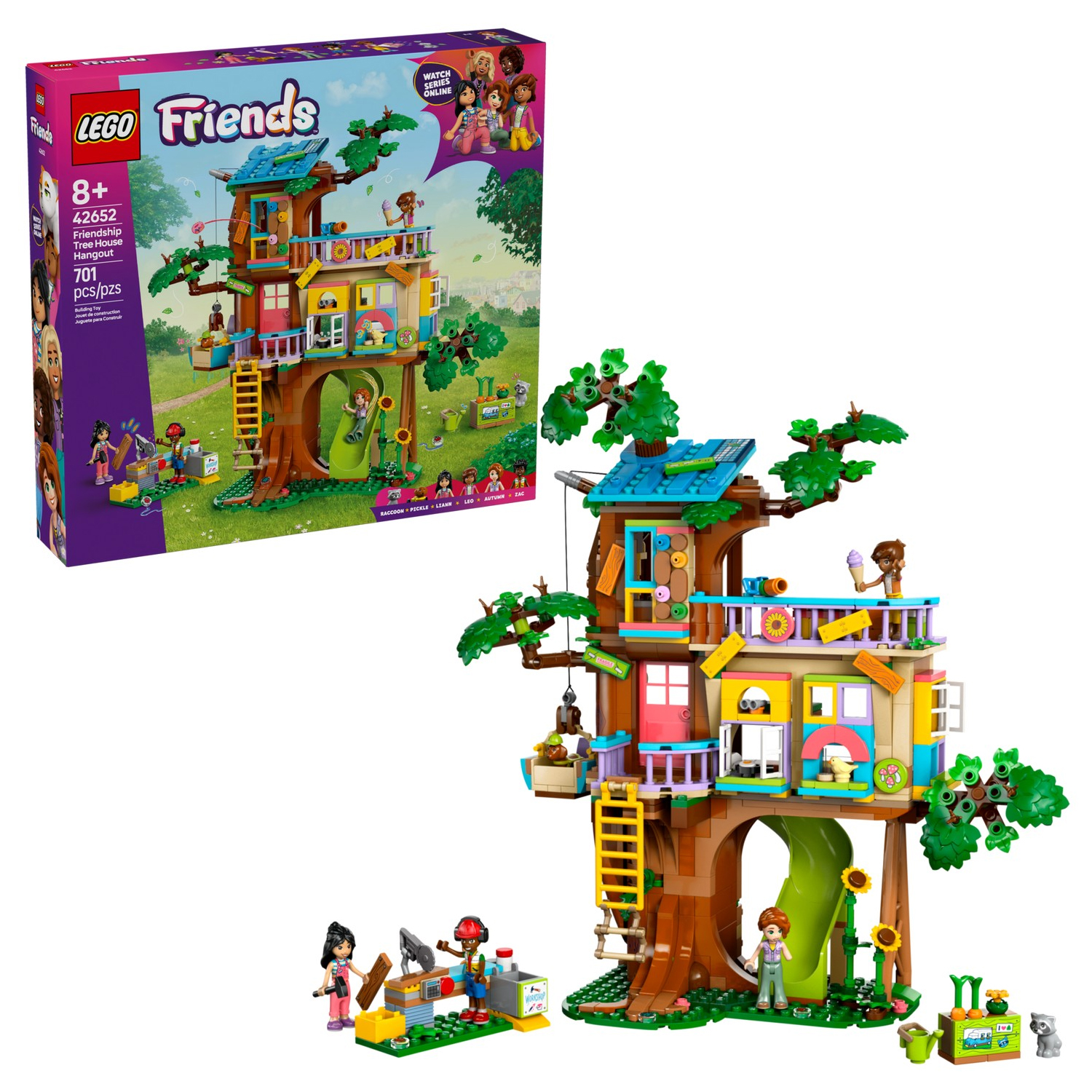 Конструктор LEGO Friends Вечеринка в домике на дереве 701 дет. - фото 1