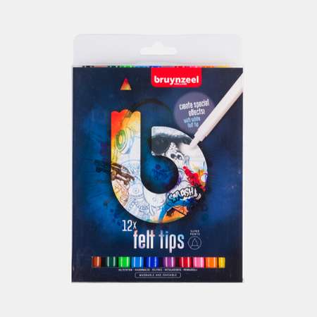 Фломастеры Bruynzeel 12 цв.