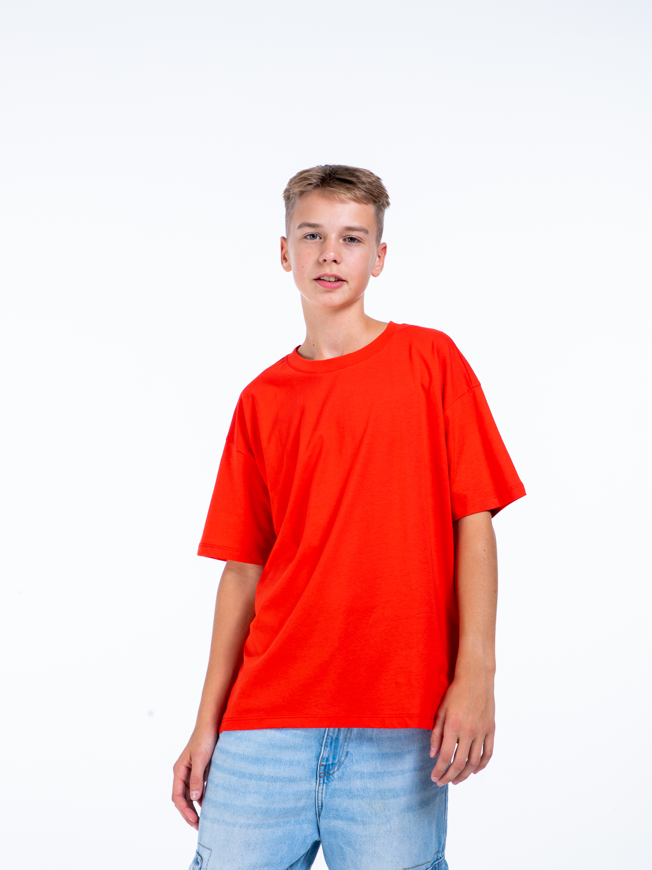 Футболка STELLA MODA 11601._красный - фото 11
