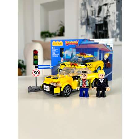 Конструктор brick labs Такси 210 дет.