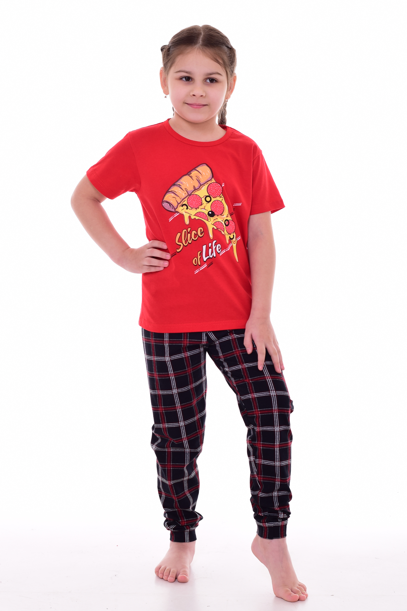 Пижама Новое кимоно 7-286 7-286 (красный) [НК] - фото 1