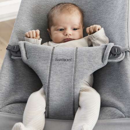 Кресло-шезлонг BabyBjorn Bliss Jersey Серый