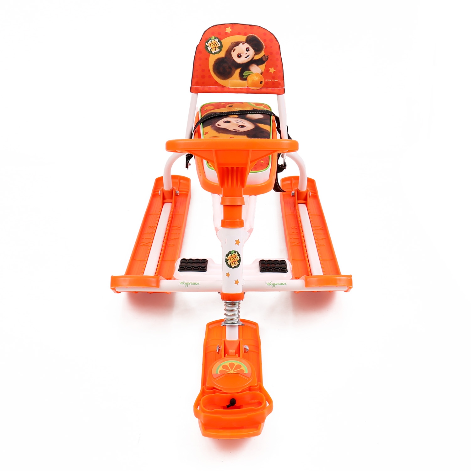 Снегокат NiKA kids Тимка Спорт с рулем, со спинкой - фото 5
