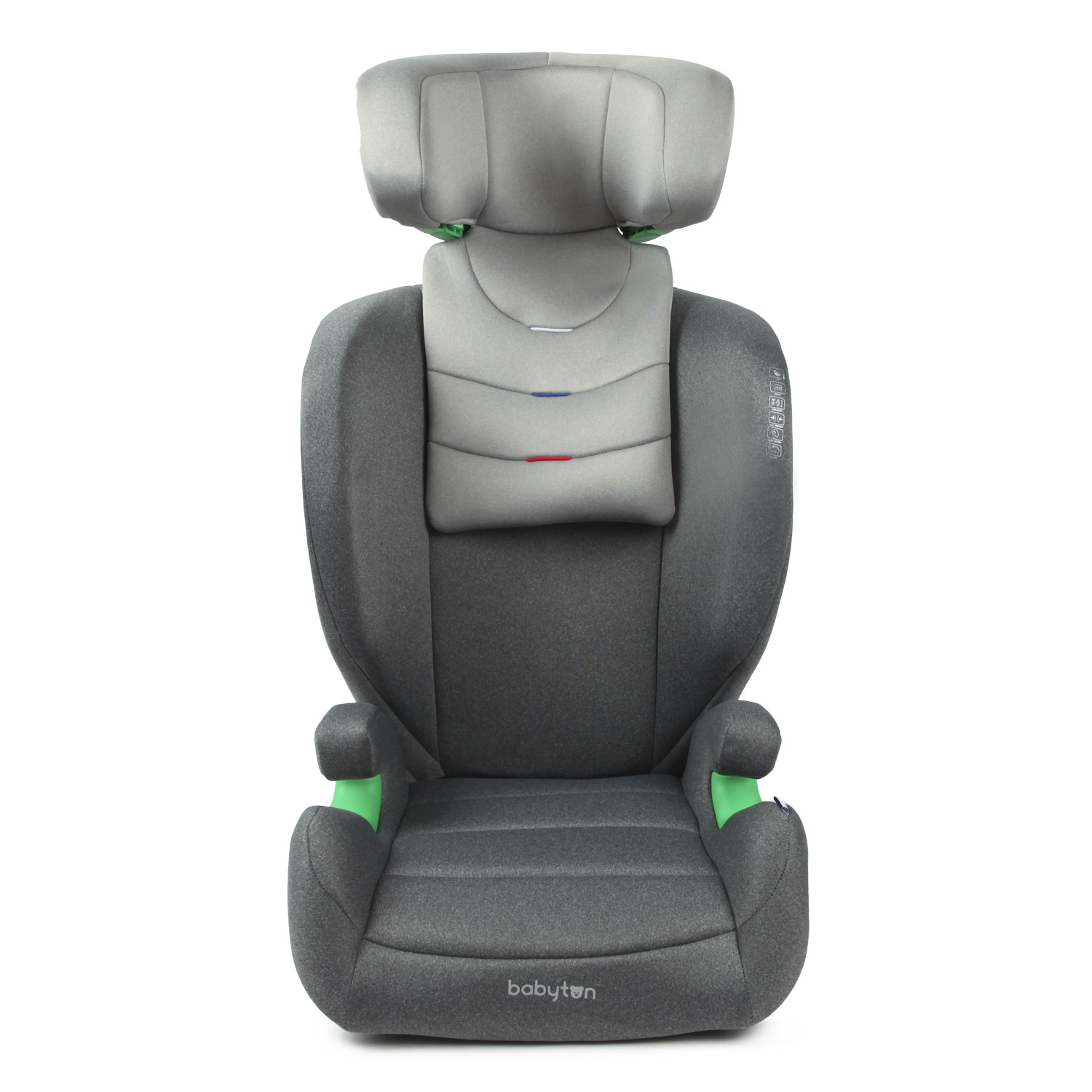 Автокресло Babyton Traveller Isofix 2/3 (15-36 кг) серый - фото 10