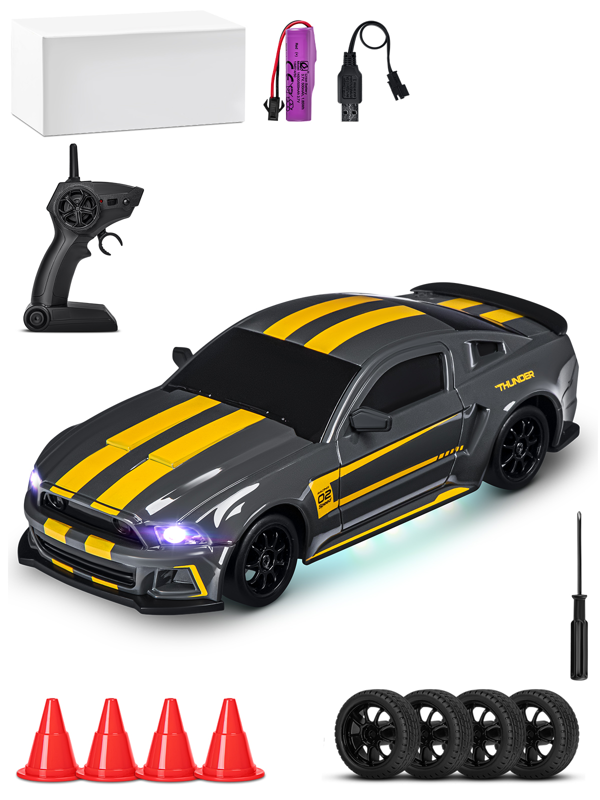 Автомобиль РУ AUTODRIVE 1:24 - фото 12