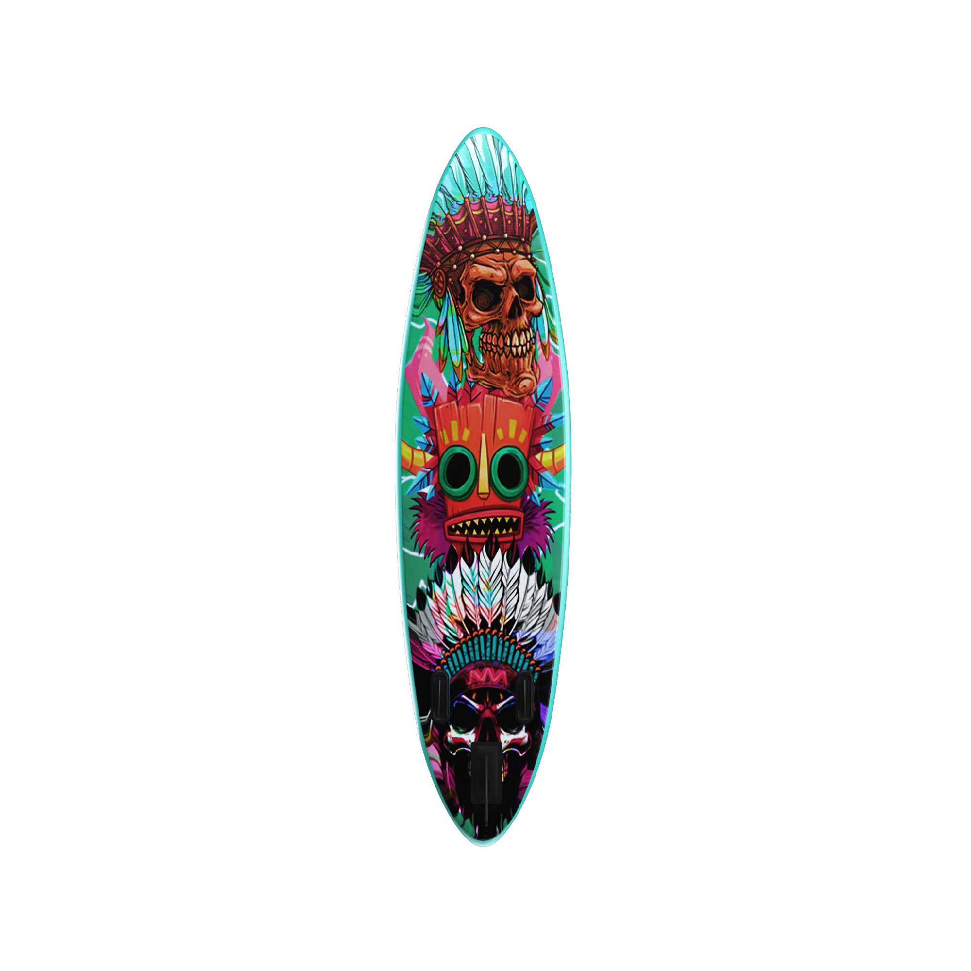 SUP-борд UNIX Line Africa Spirit (335 см) сап-борд в рюкзаке, в комплекте весло, 3 плавника, насос с монометром - фото 2