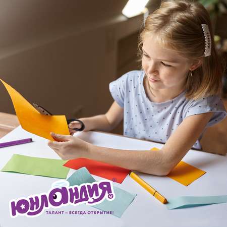 Цветной картон Юнландия 10 лист.