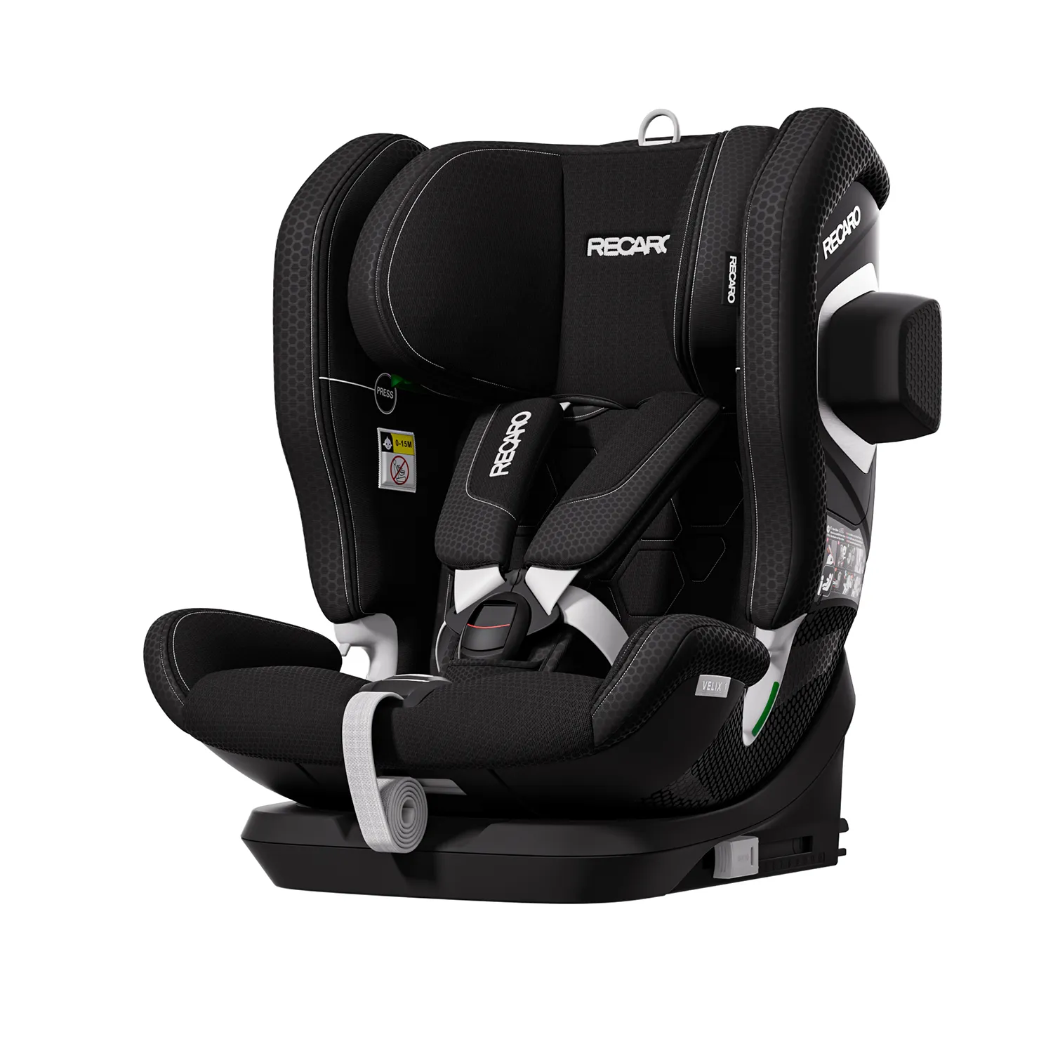 Автокресло Recaro Velix 1 Isofix 1/2/3 (9-36 кг) черный - фото 2