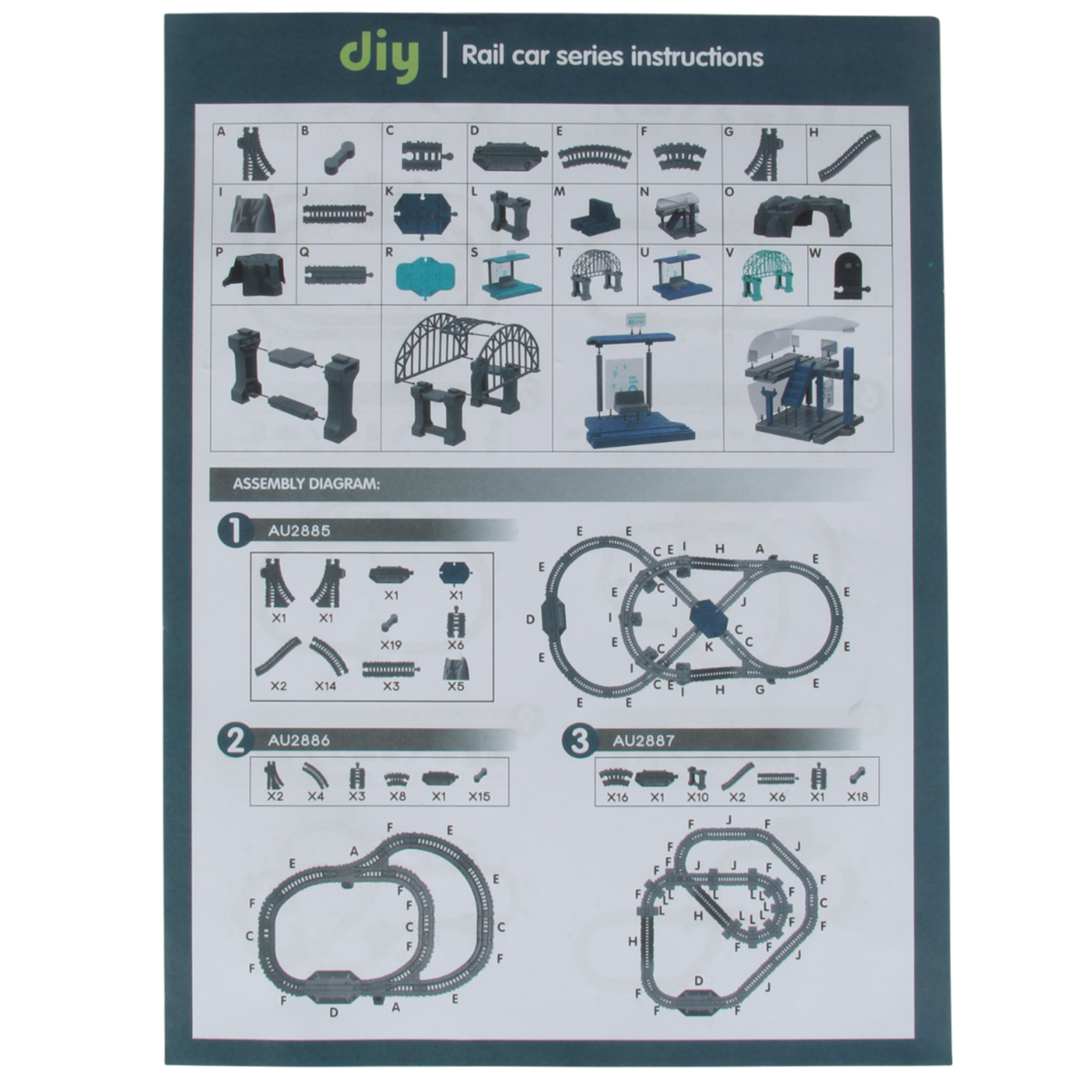 Набор железнодорожный Veld Co 115 см 135615 - фото 16