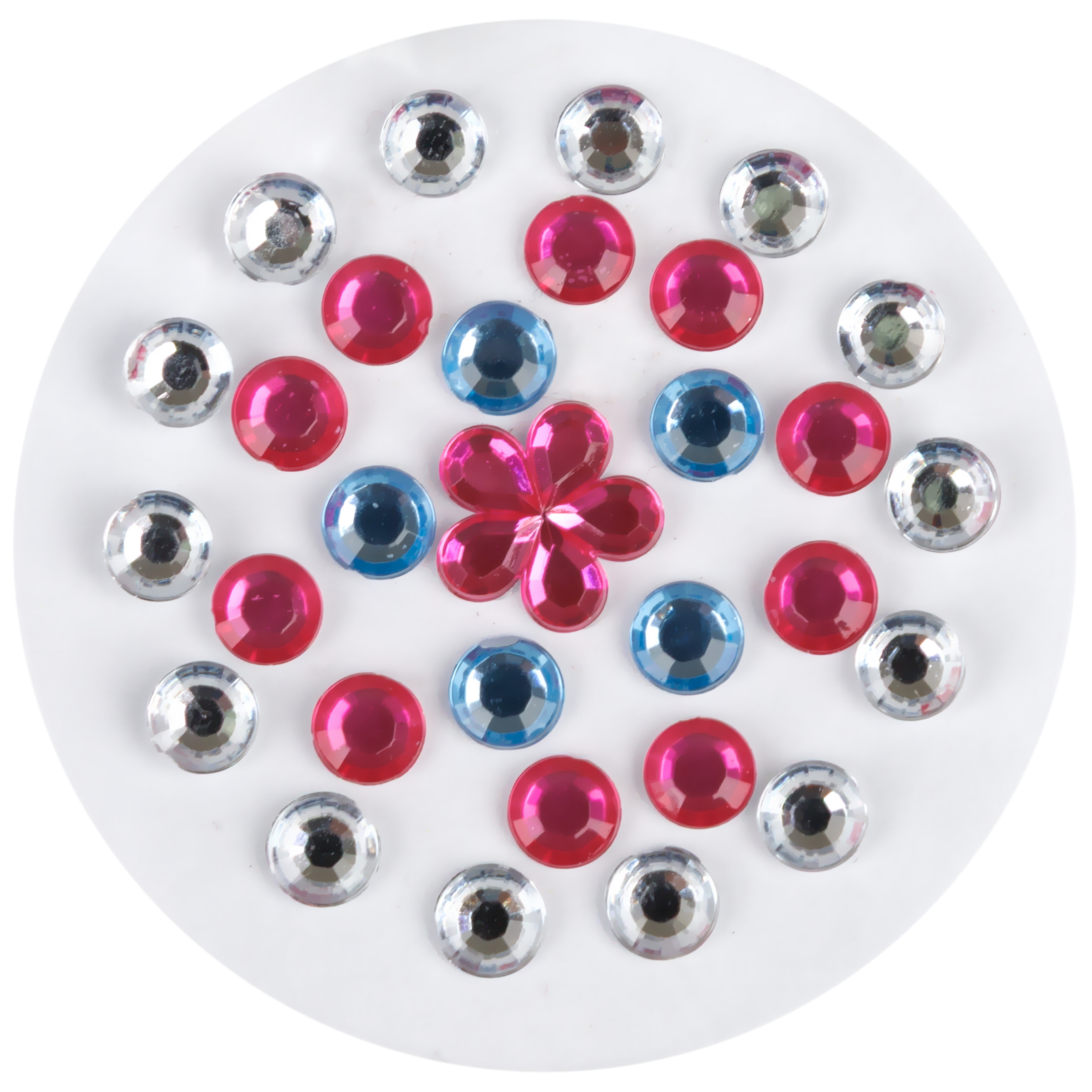 Набор декоративной косметики LUKKY тени с блёстками бальзам для губ стикеры для ногтей стразы для лица - фото 6