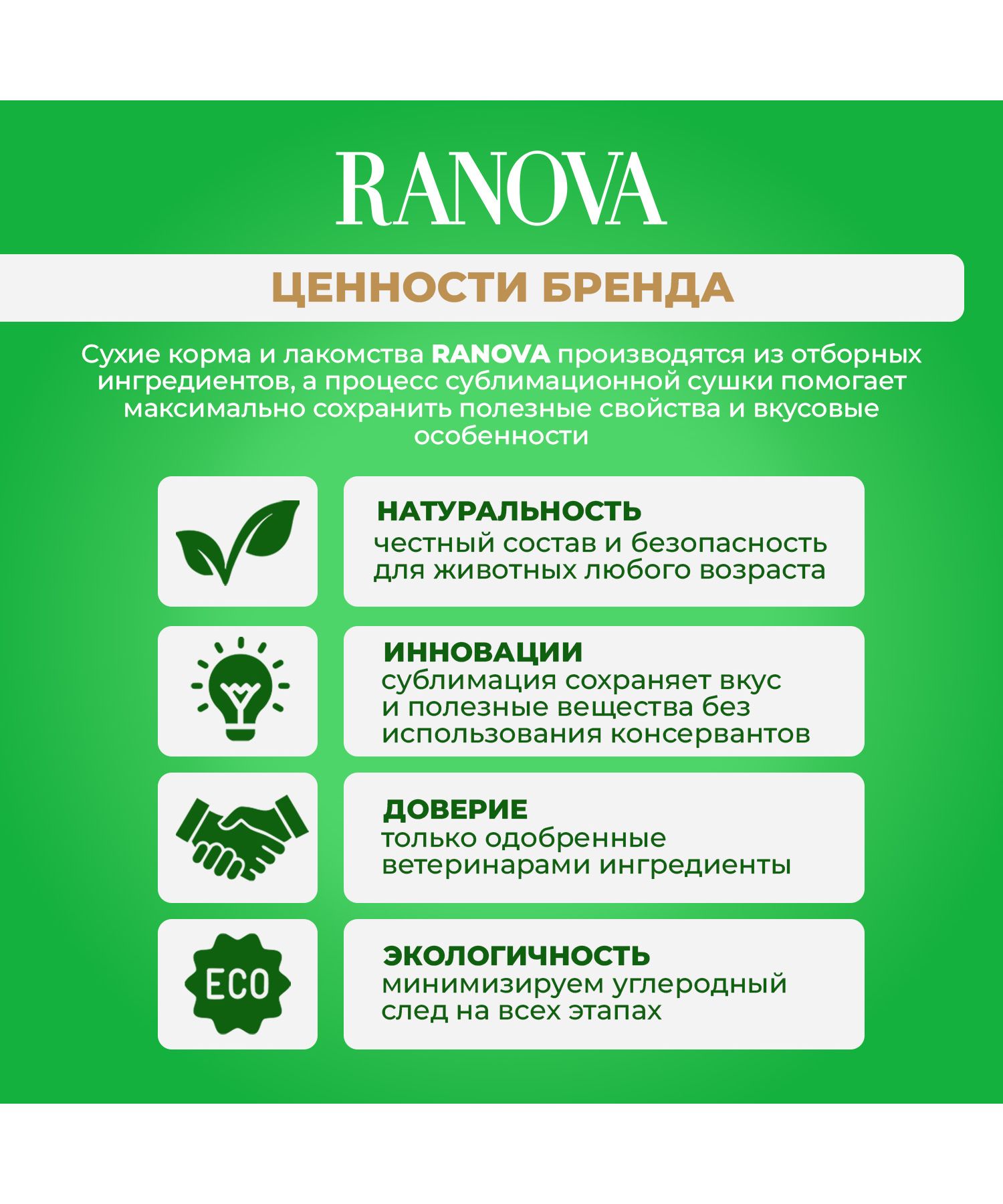 Лакомство для кошек Ranova Утка сублимированное 50г - фото 7