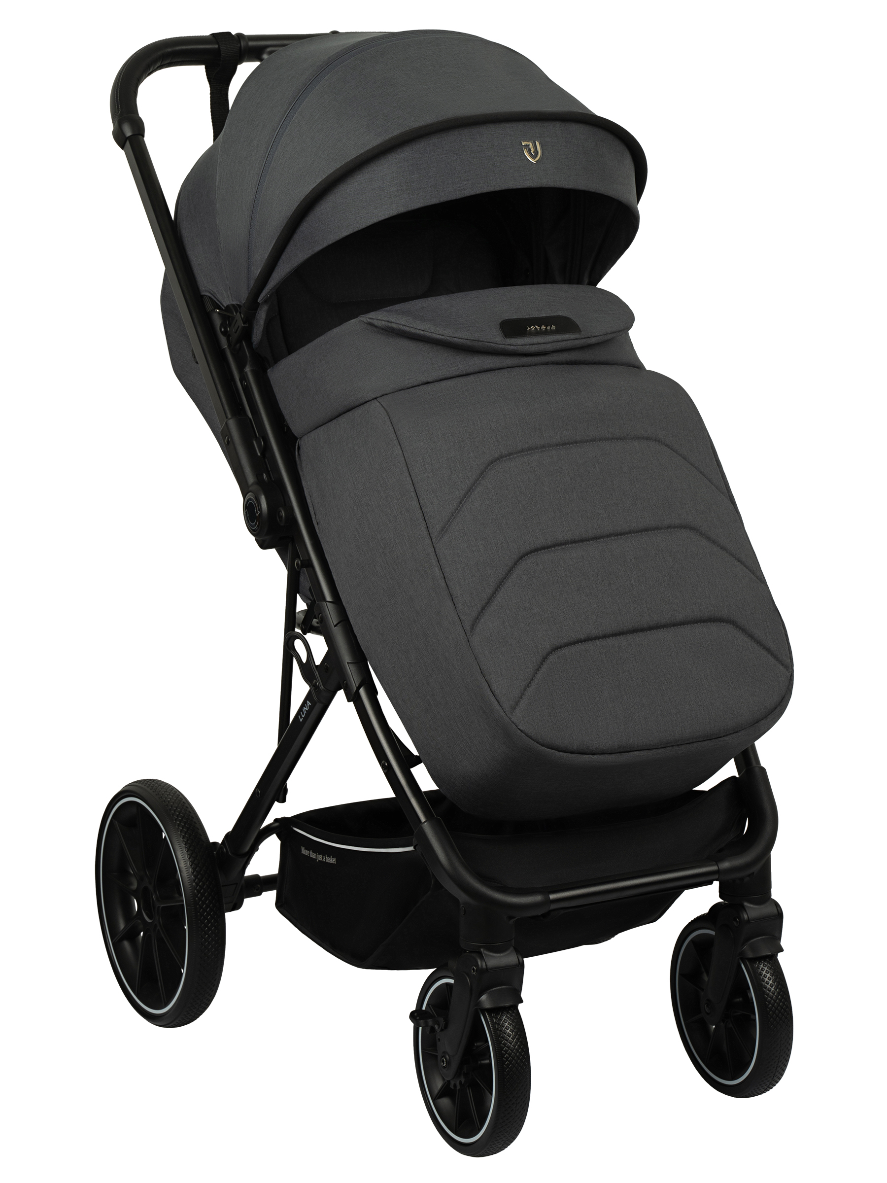 Коляска прогулочная JOVOLA LUNA серый - фото 5