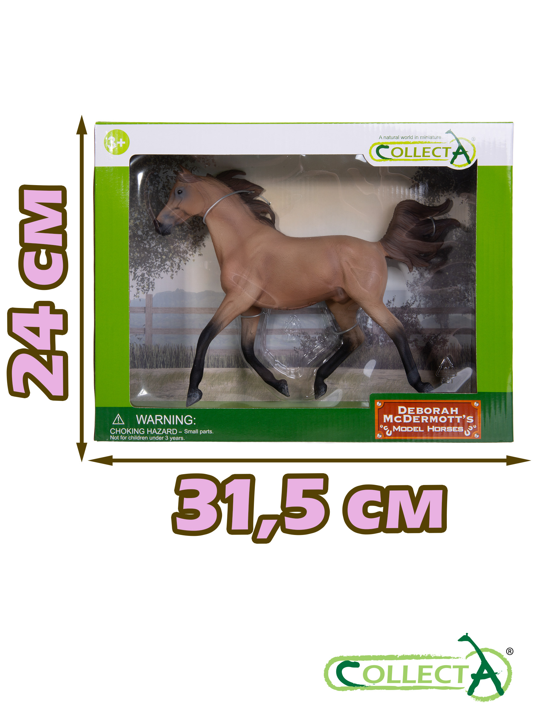 Фигурка Collecta Лошадь Жеребец Полуарабский - фото 3