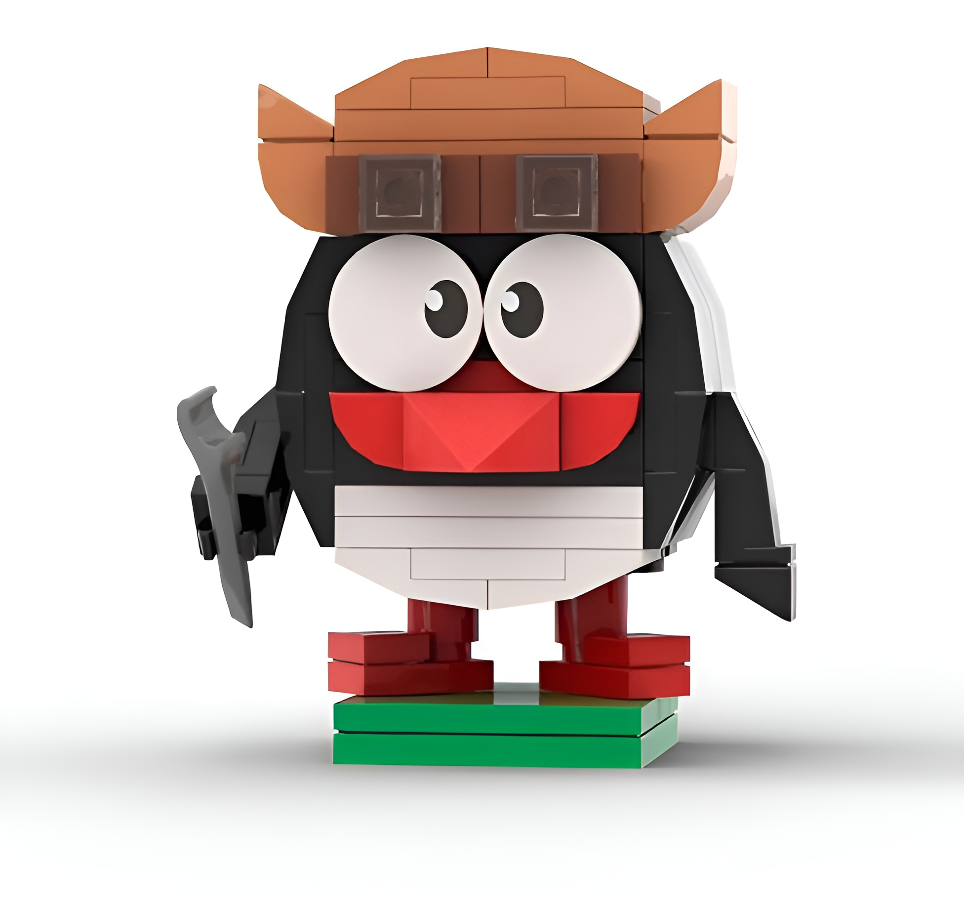 Конструктор brick labs Пин из Смешариков 92 дет. - фото 1