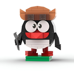 Конструктор brick labs Пин из Смешариков 92 дет.