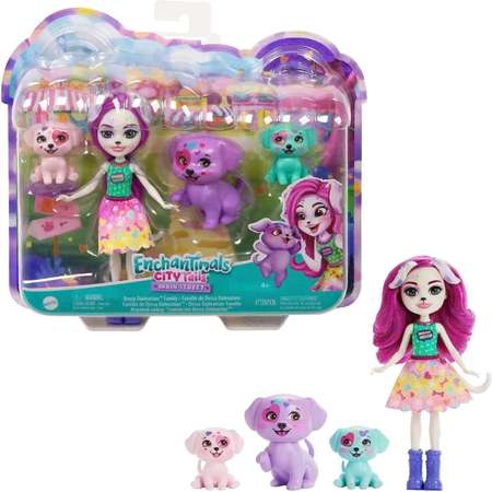 Кукла мини Enchantimals Семейство далматинцев Дессы