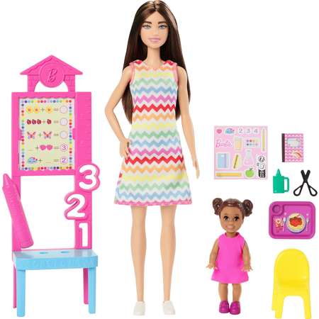 Кукла модельная Barbie Кем быть? Учительница