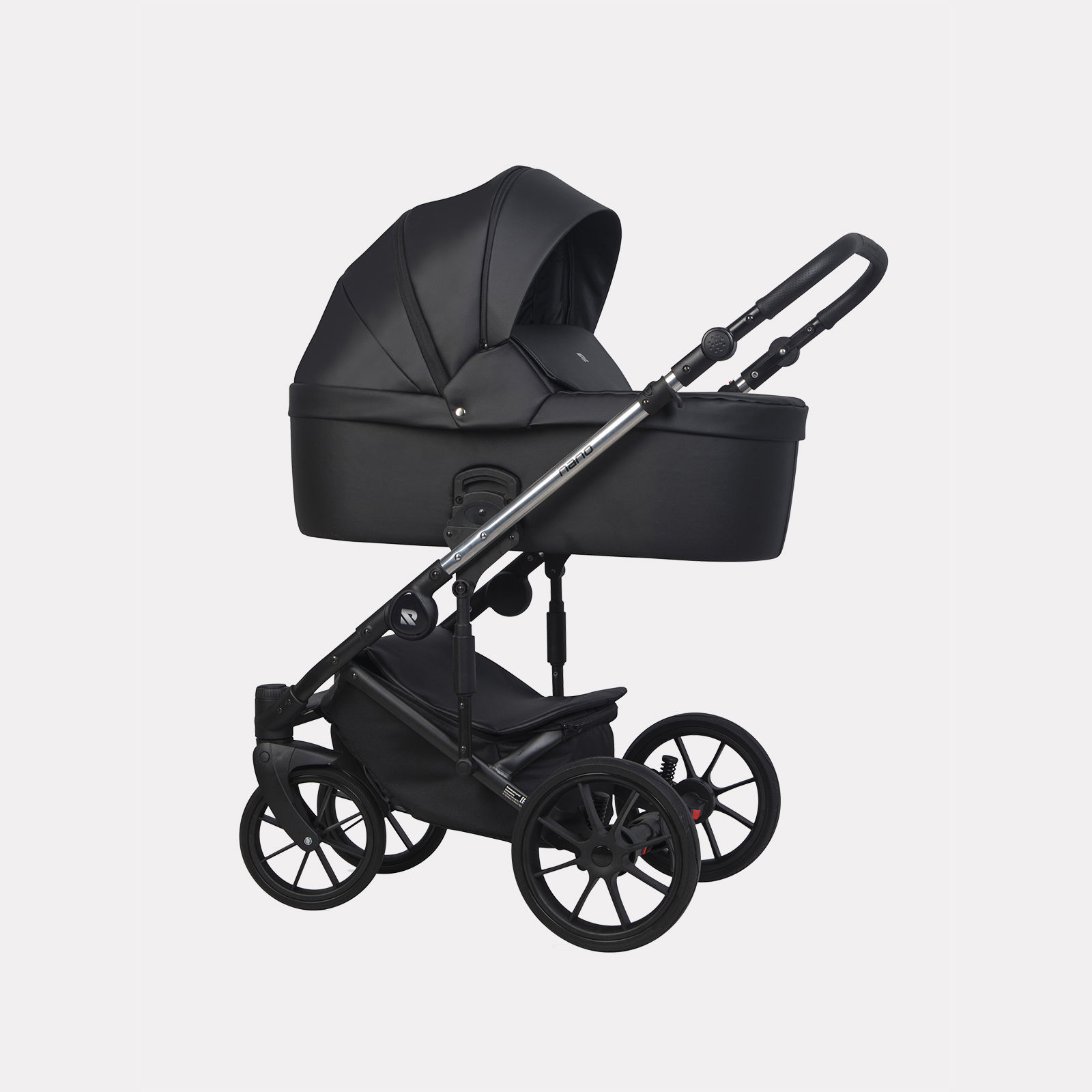 Коляска 2в1 Riko Nano Thermo черный - фото 1